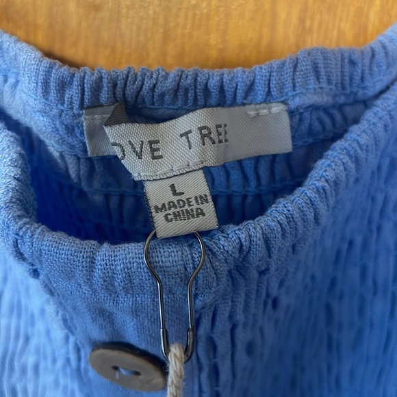 Love Tree Light Blue Jumpsuit - Picture 6 of 7